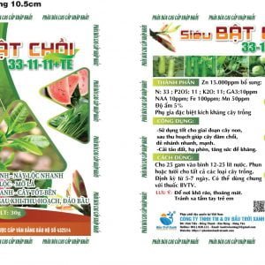 phân bón siêu bật chồi