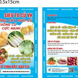 phân bón siêu to củ